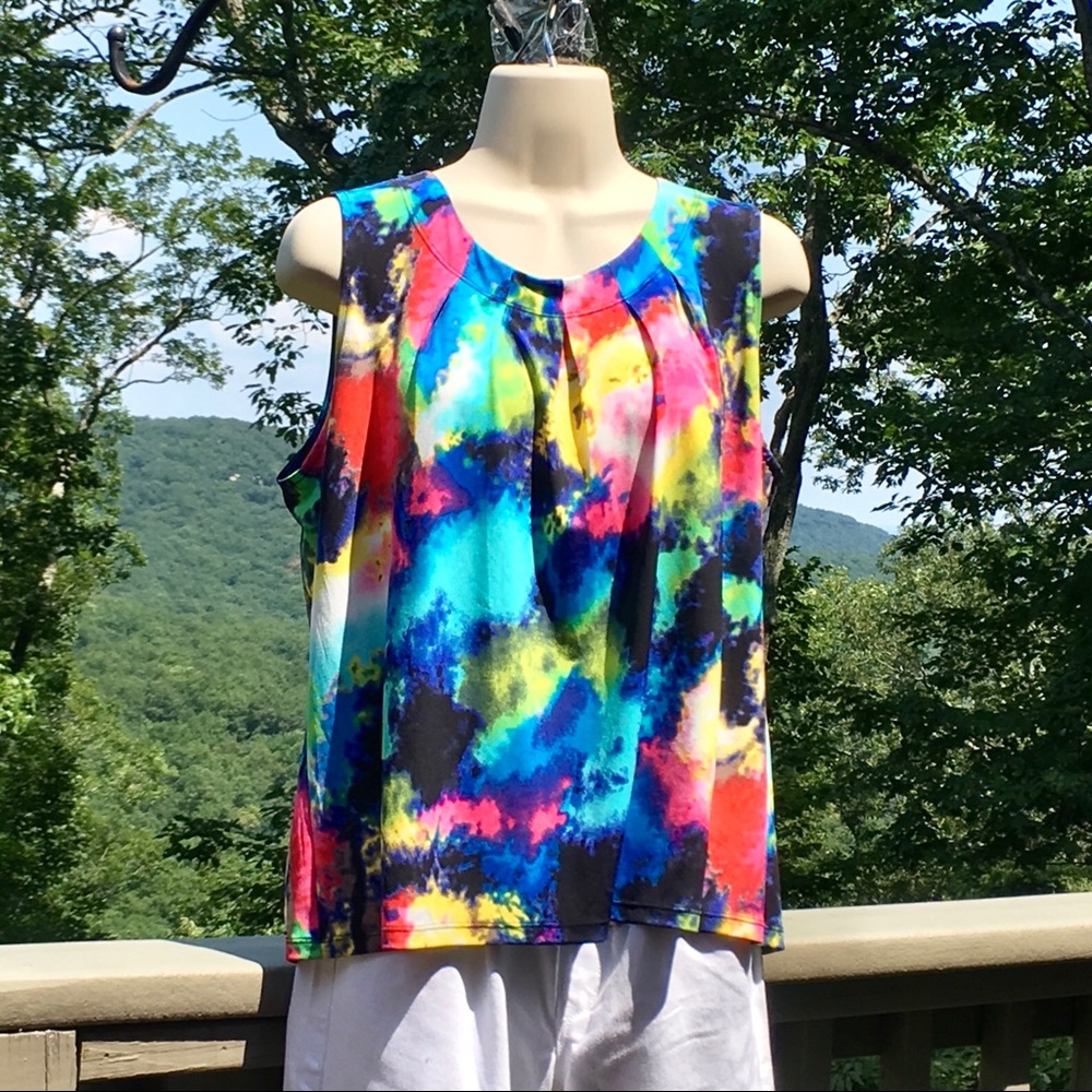 ♥️Versatile Kasper Blouse Petite LG (138)